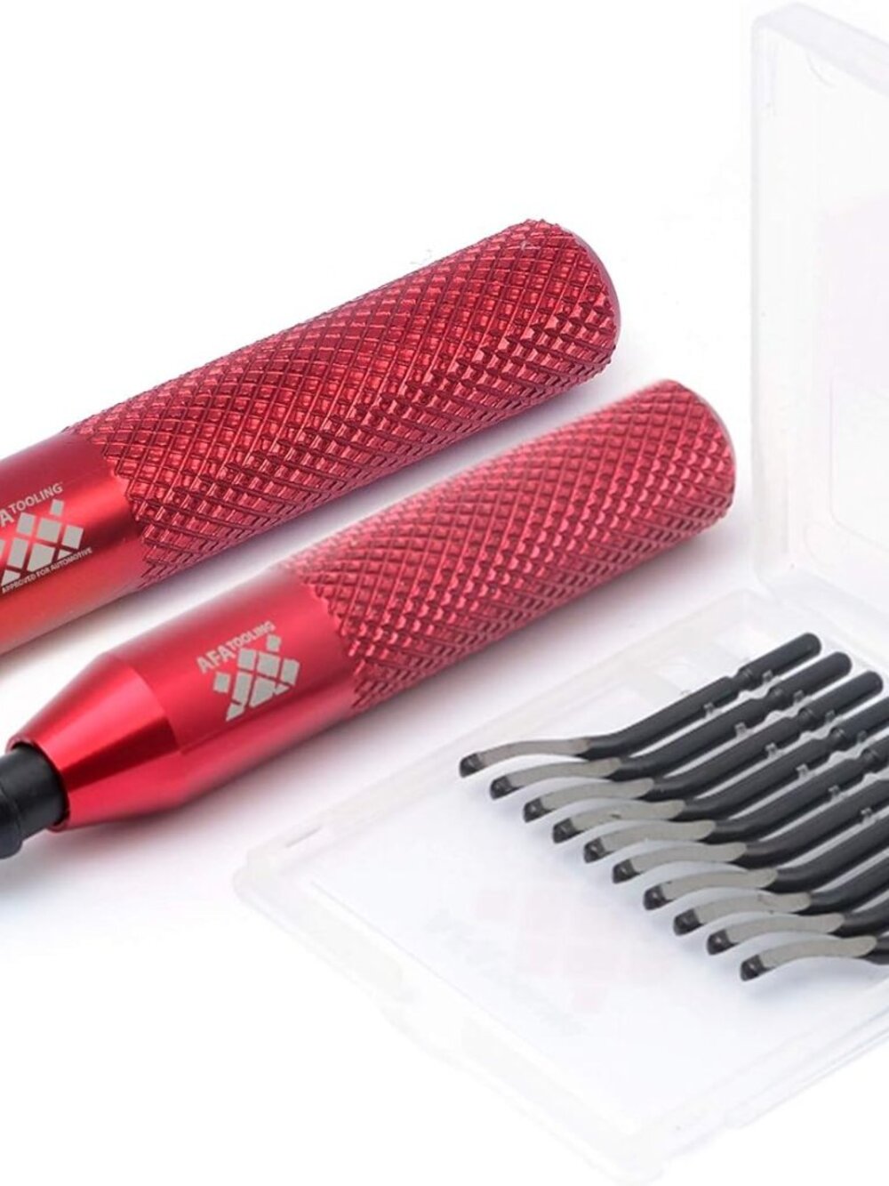 AFA Tooling Deburring Tool Kit 10 High Speed Blades Countersink Hand Reamer New